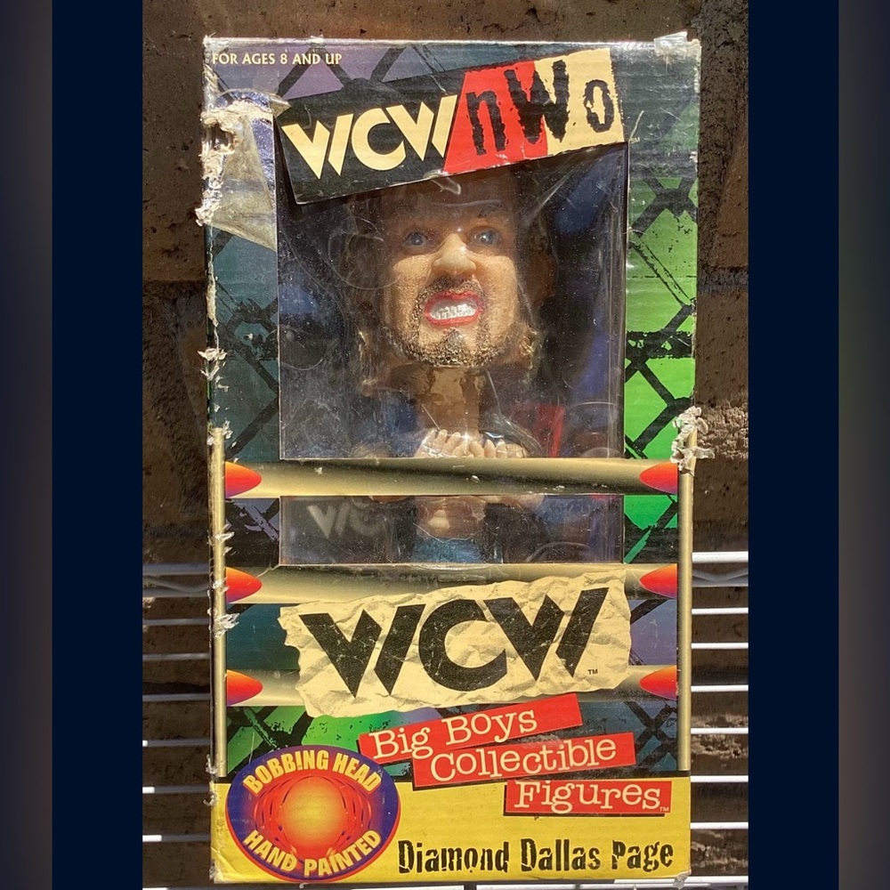 Diamond Dallas Page WCW / NWO- Big Boys Collectible Bobble Head 1998 Figure